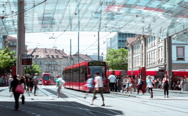 Arrivée par les transports publics